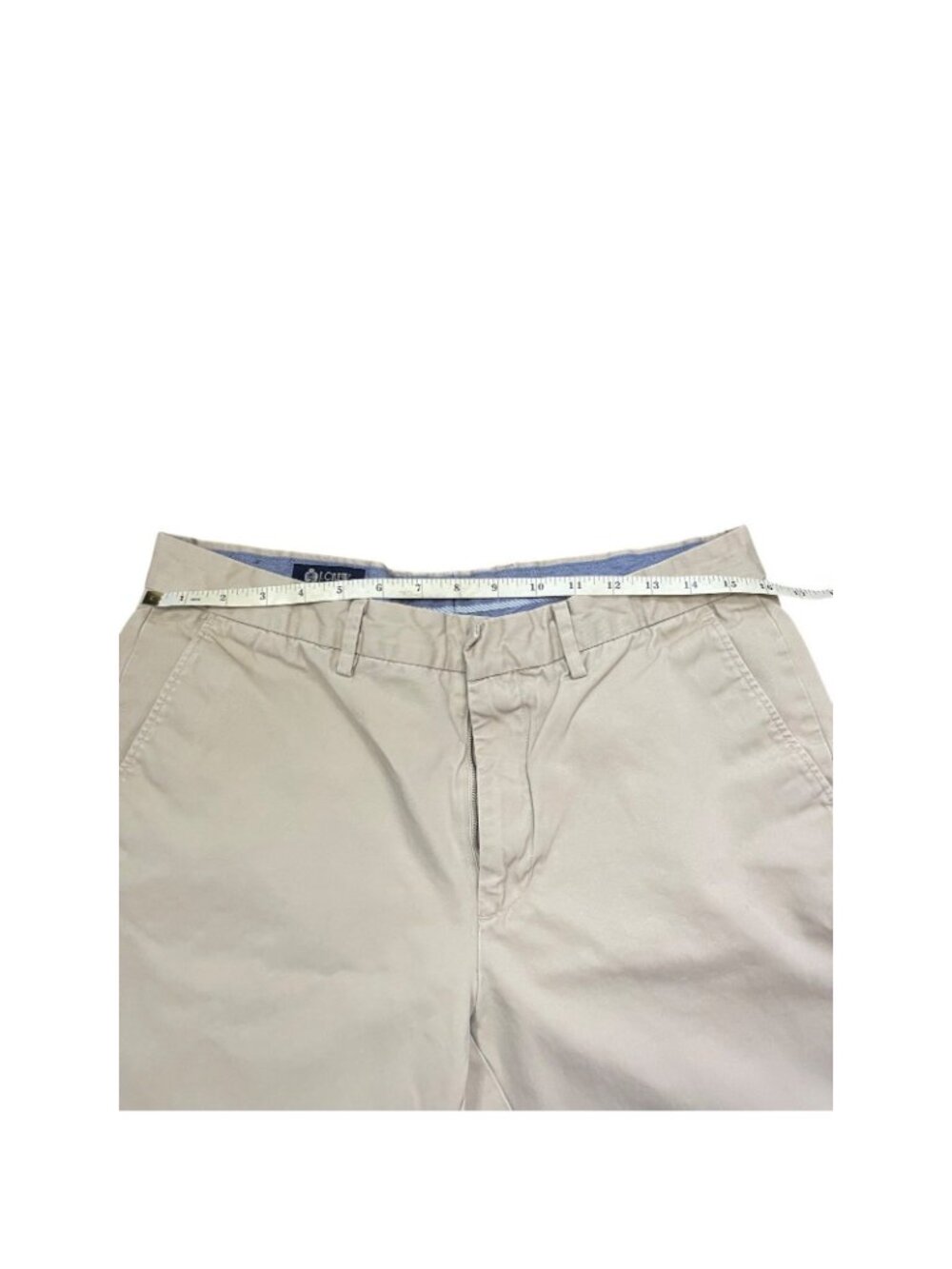 J. Crew Mens 34x30 Flat Front Khaki Cotton Casual Chino Pants Beige - Picture 7 of 13